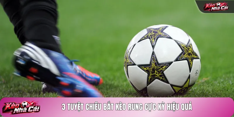 3 tuyệt chiêu bắt kèo rung cực kỳ hiệu quả