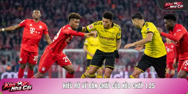 Hiểu rõ về bản chất của kèo chấp 1.25