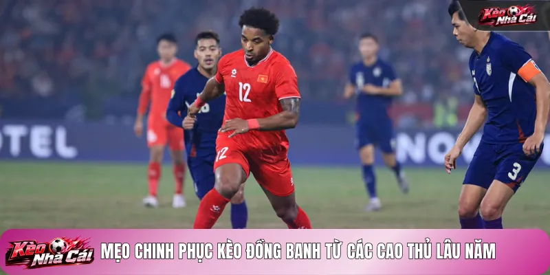 Mẹo chinh phục kèo đồng banh từ các cao thủ lâu năm