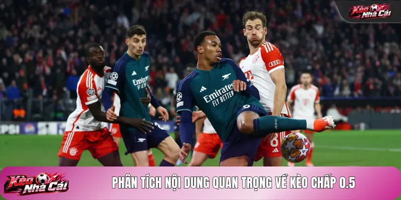 Phân tích nội dung quan trọng về kèo chấp 0.5